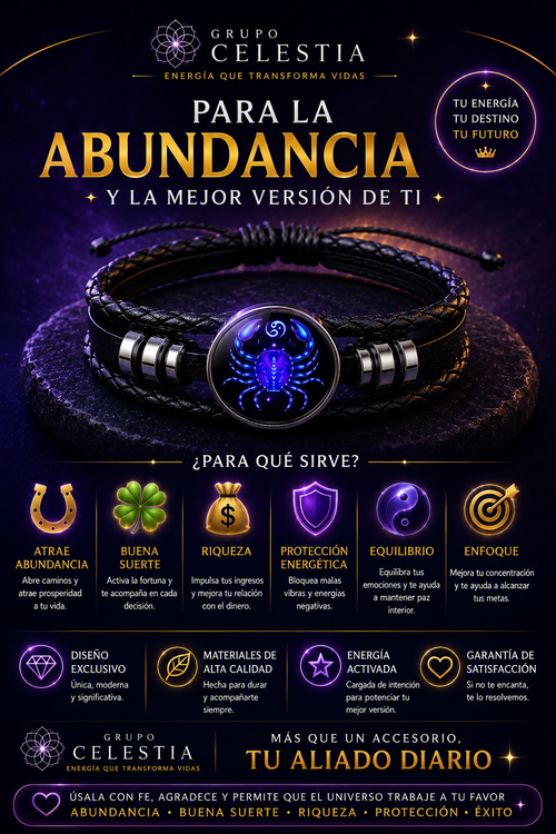 PULSERA AMULETO