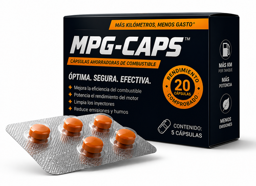 MPG-CAPS™ | Ahorra Más Combustible y Potencia tu Motor